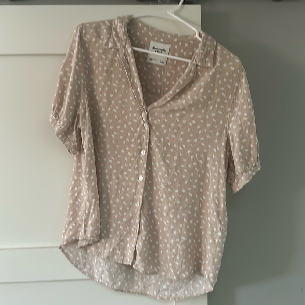 Abercrombie and Fitch short sleeve button up